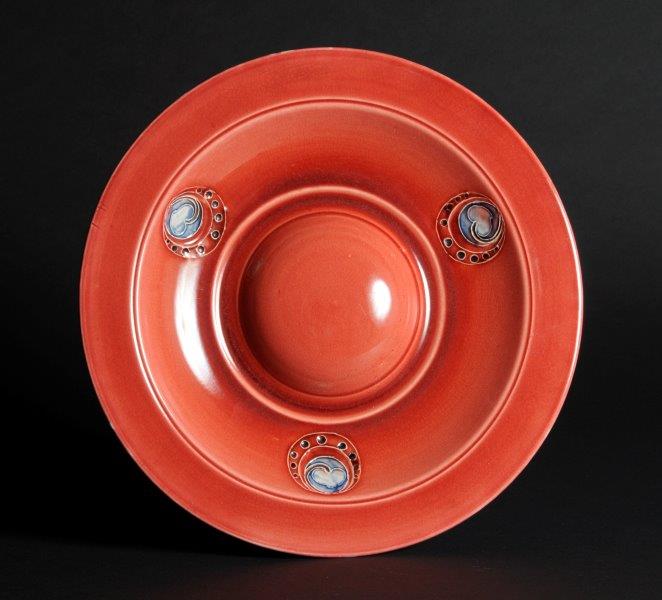alt="red flamminian ware bowl"