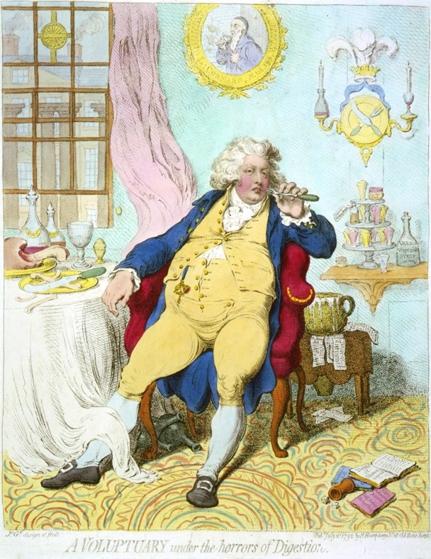 alt="caricature of Georgian gluttony"