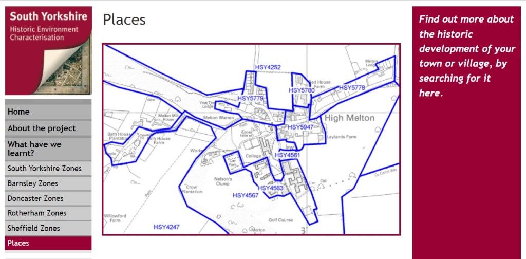 alt="website page showing historic character areas on a map"