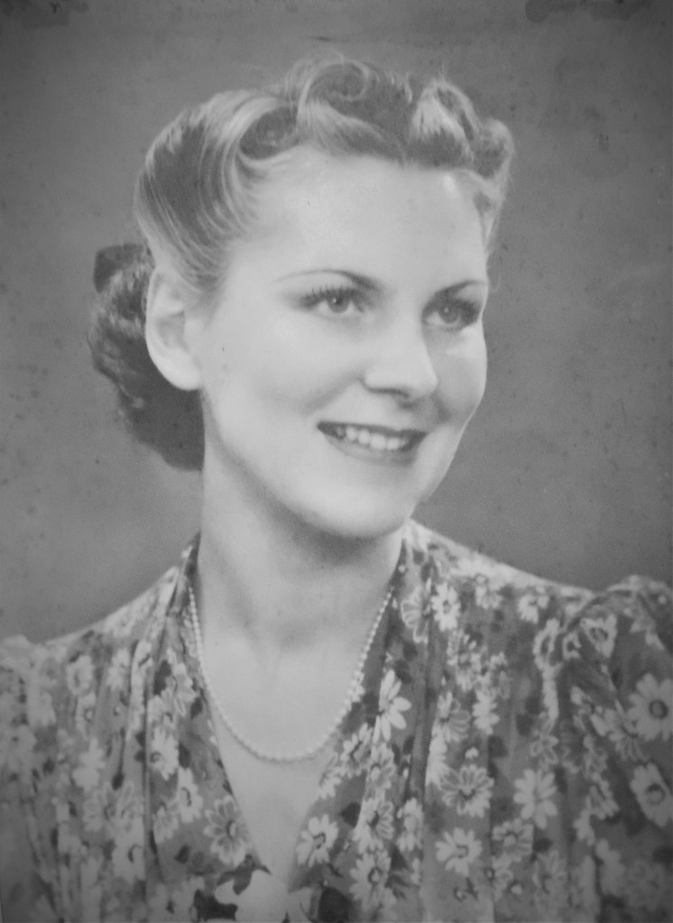 A photograph of Victoria's mum