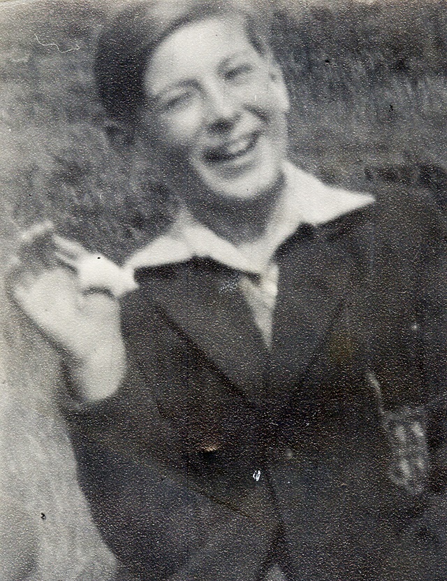 Nicholas with a mouse in his hand