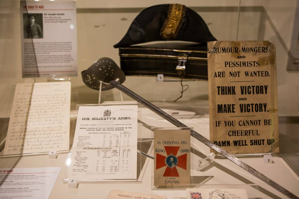 objects on display in the museum