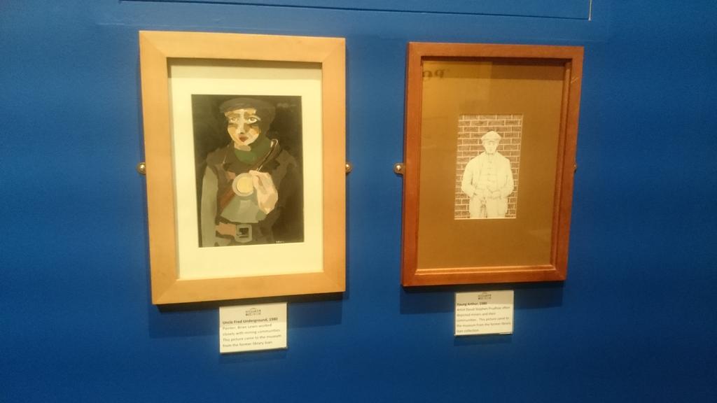 2 paintings in the gallery