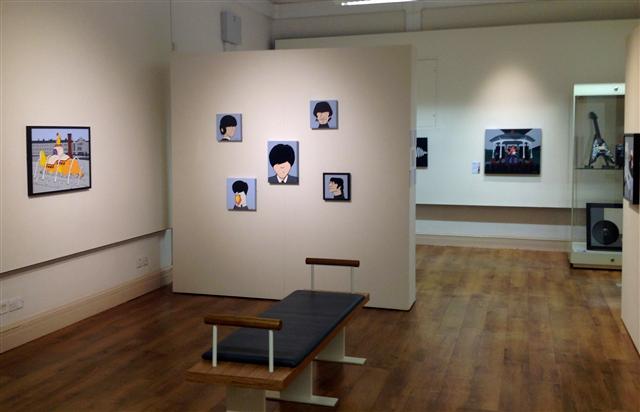 A view of the exhibiton gallery