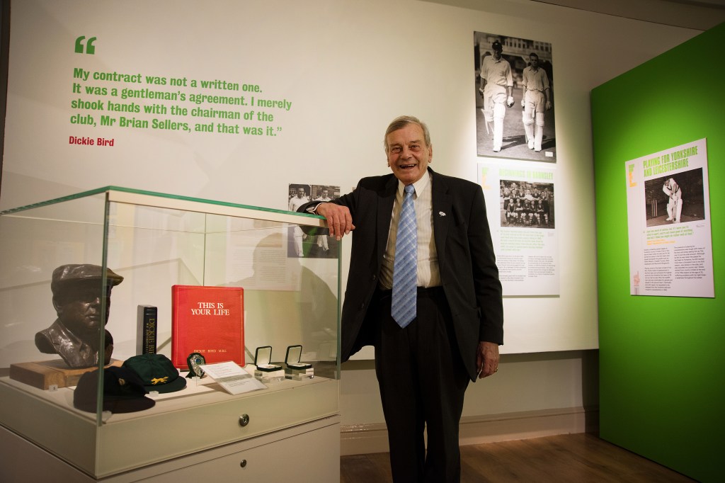 Dickie Bird in the gallery