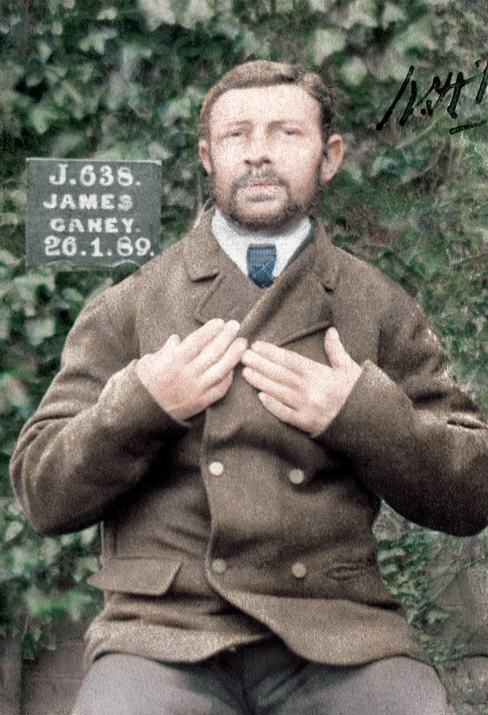 colourised portrait