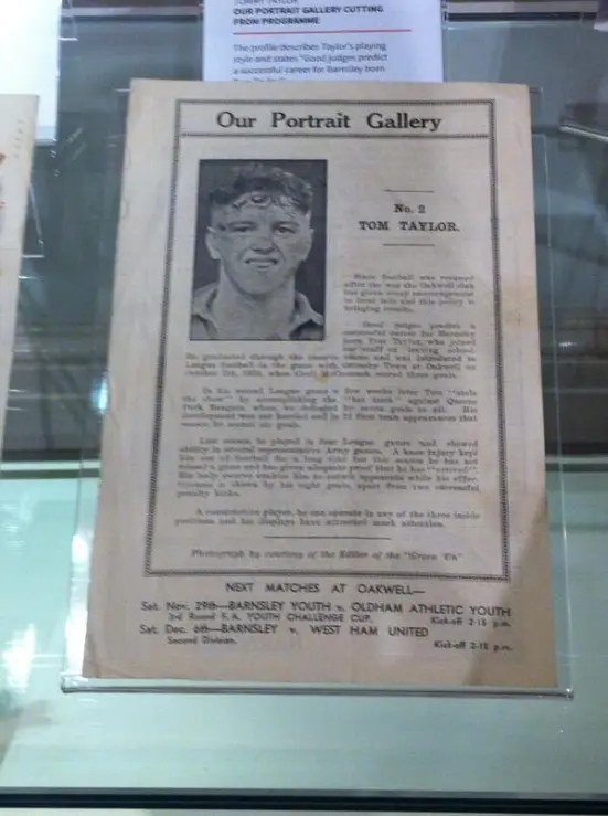 An article about Tom Taylor